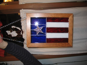 Patriotic plaque, 2011